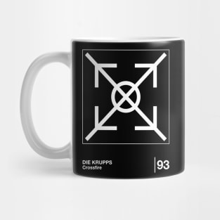 Die Krupps / Minimalist Graphic Fan Artwork Design Mug